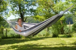 Amazonas Salsa 2 Persoons Hangmat - Blauw -Sportuitrusting salsa marina1 resultaat