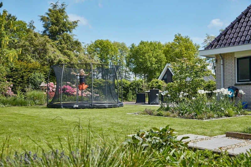 Salta Comfort Edition InGround Trampoline - ⌀ 251 Cm - Zwart - Afbeelding 12