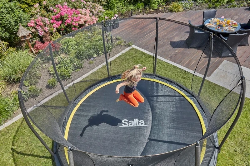 Salta Comfort Edition InGround Trampoline - ⌀ 396 Cm - Zwart - Afbeelding 10