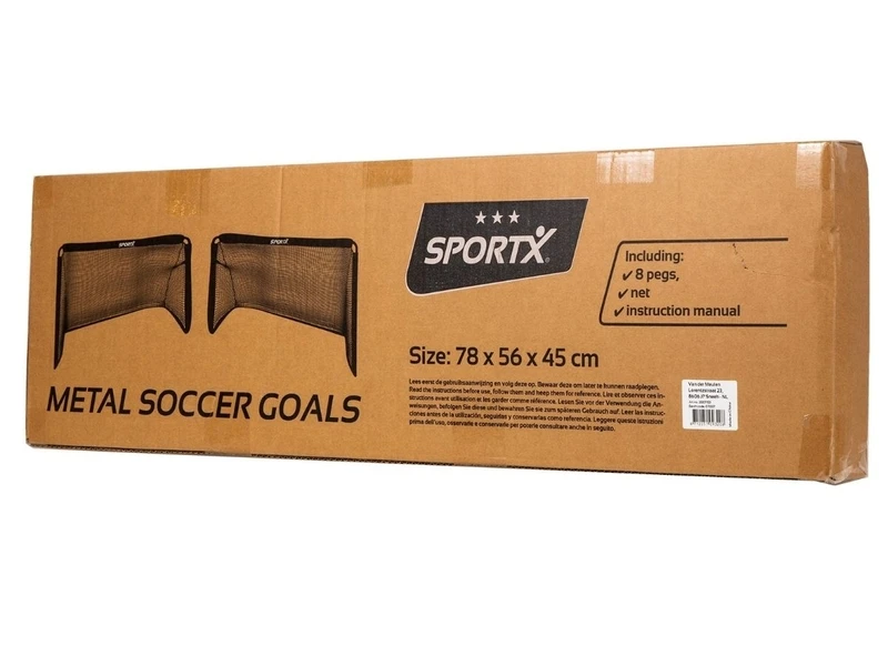 SportX Voetbaldoel Set 2 Goals 2 SportX Voetbaldoel Set 2 Goals - Afbeelding 2