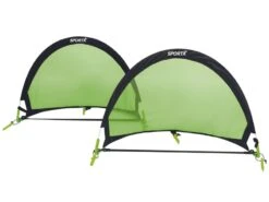 SportX Voetbaldoel - Set 2 Goals - Zwart/Groen